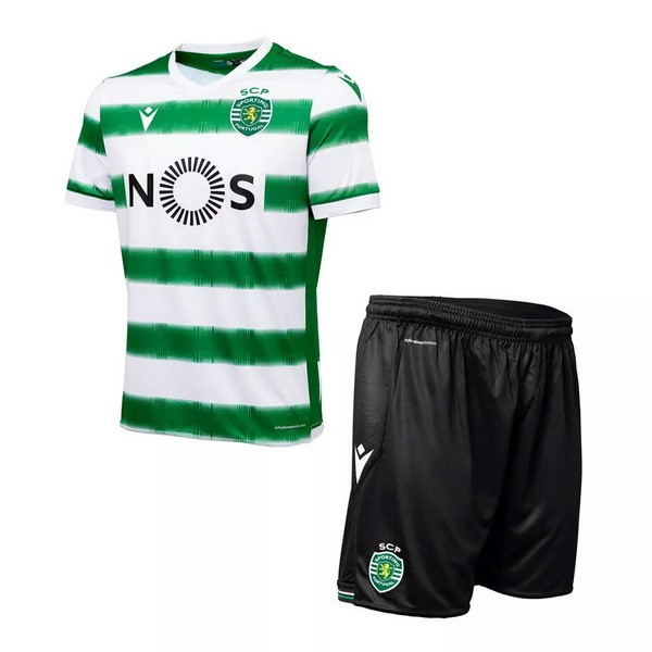 Camiseta Lisboa Replica Primera Ropa Niños 2020/21 Verde